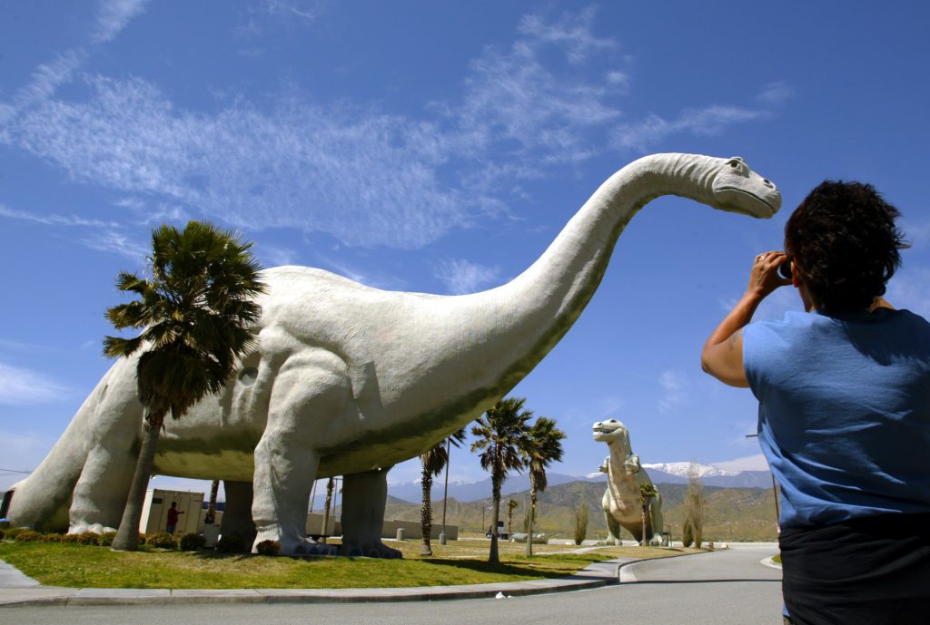 Cabazon dinoasaur palm springs